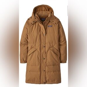 Patagonia Downdrift Women's Brown Puffer Jacket S